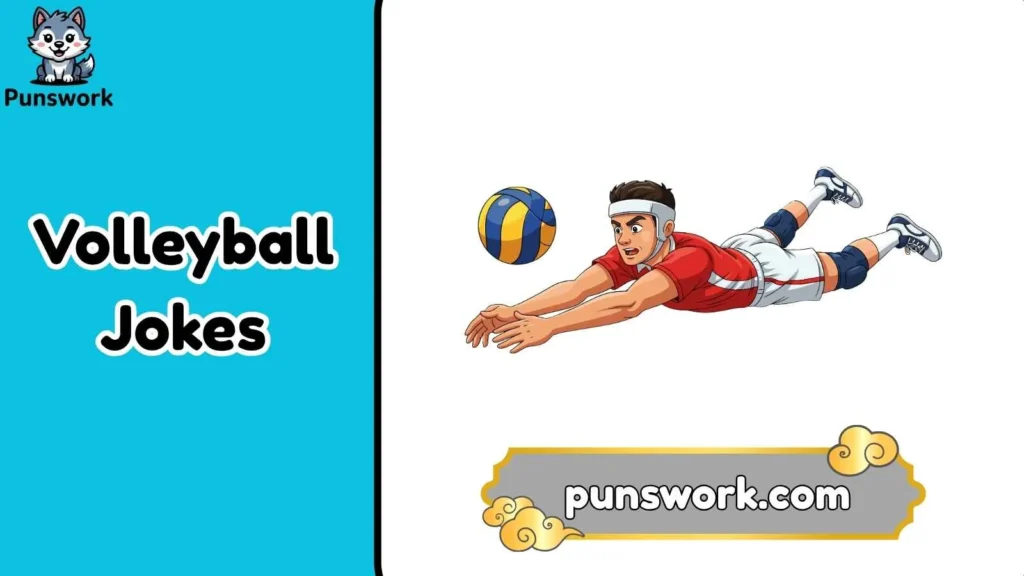 Short volleyball jokes