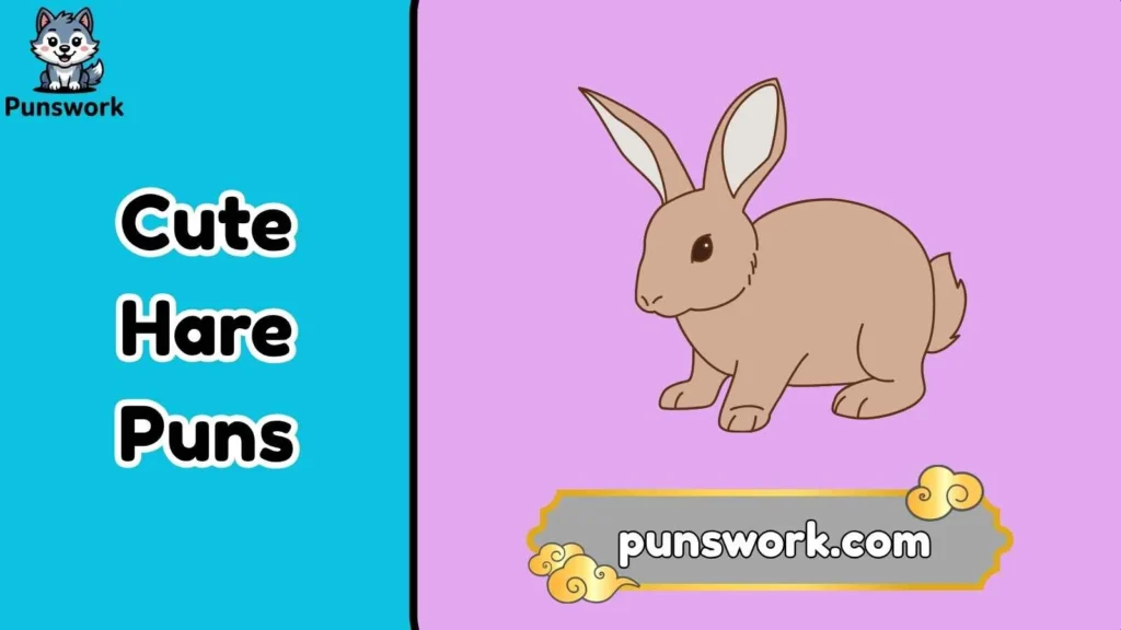 Cute Hare Puns