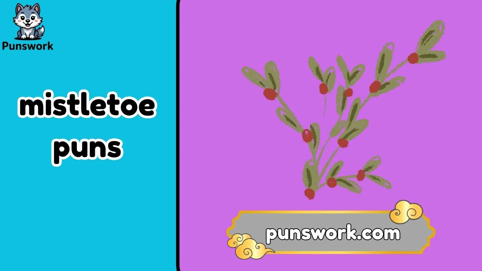 mistletoe puns